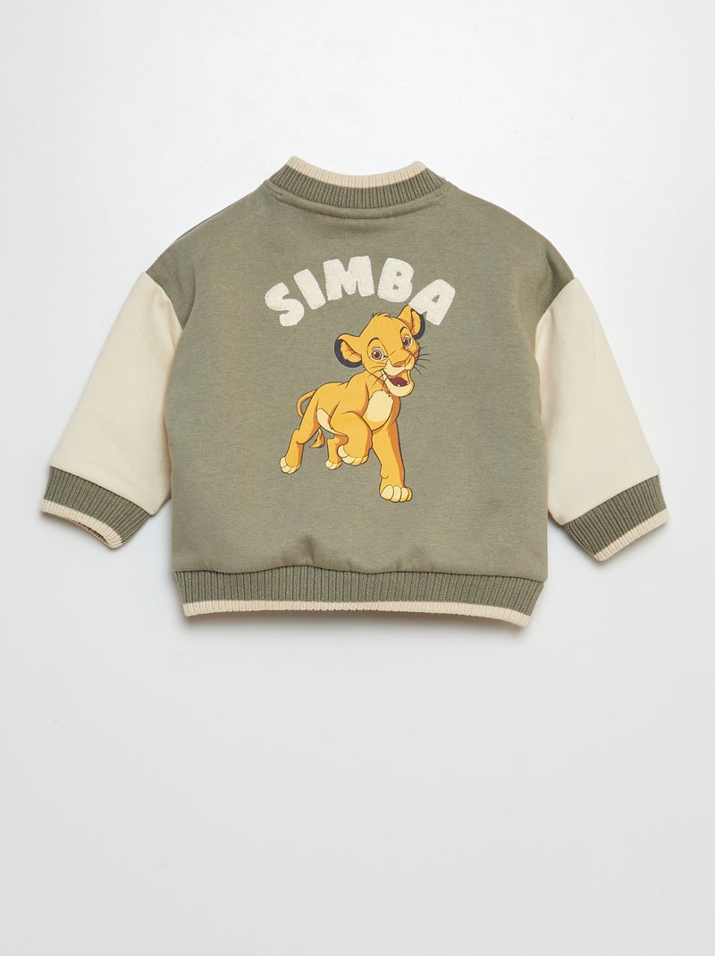 Chaqueta tipo campus 'El Rey León' VERDE Kiabi