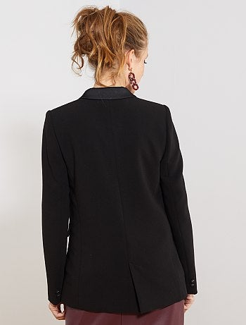 Chaqueta tipo esmoquin con cuello satinado - Kiabi