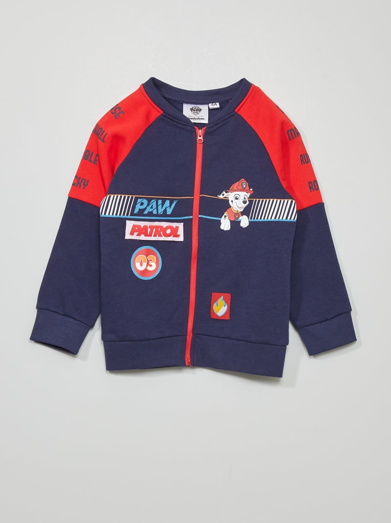 Chaqueta tipo teddy 'La Patrulla Canina' azul marino - Kiabi