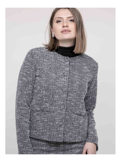 Chaqueta tweed ULGARDE - Kiabi