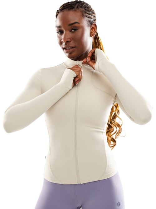 Chaqueta ultraligera cremallera entrenamiento mujer fitness mujer division - Kiabi Chaqueta ultraligera cremallera entrenamiento mujer fitness mujer division - Kiabi