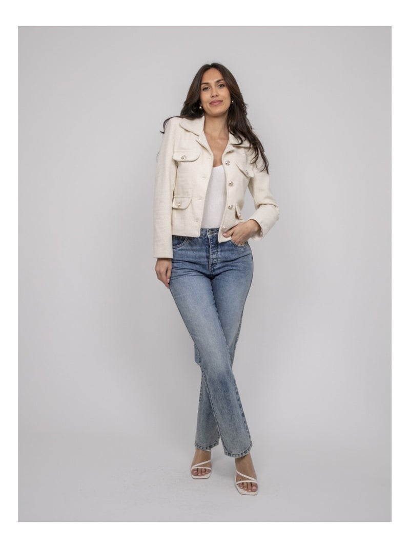 Chaqueta UVANA Crudo - Kiabi