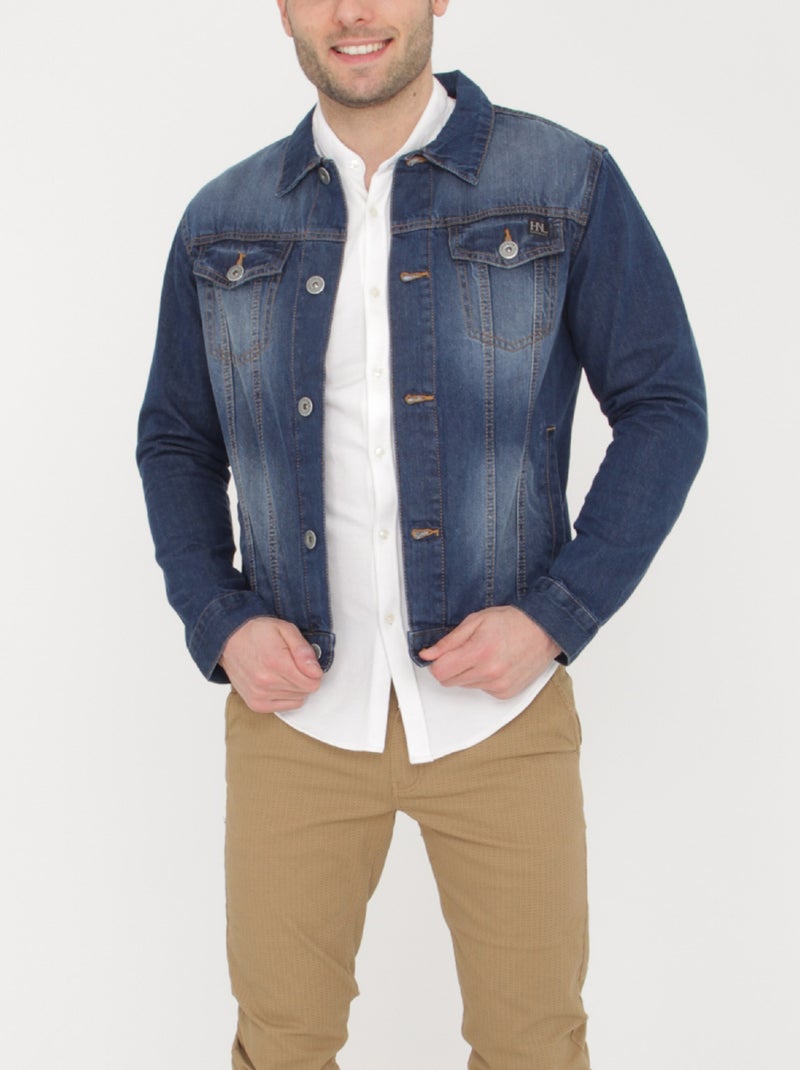 Chaqueta vaquera Azul vaquero - Kiabi