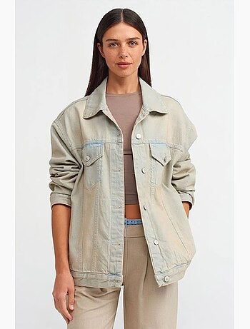 Chaqueta vaquera con botones dilvin