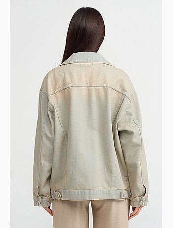 Chaqueta vaquera con botones dilvin