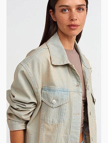 Chaqueta vaquera con botones dilvin