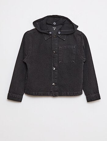 Chaqueta vaquera con capucha