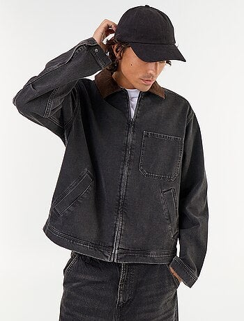 Chaqueta vaquera con cuello de pana