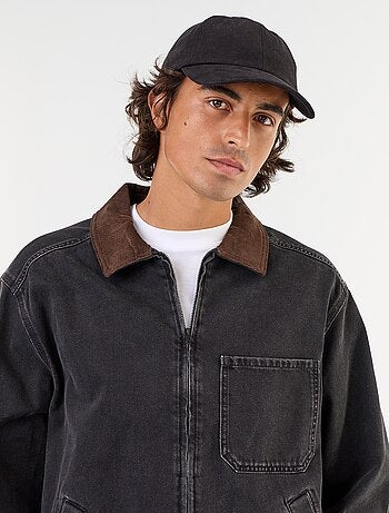 Chaqueta vaquera con cuello de pana