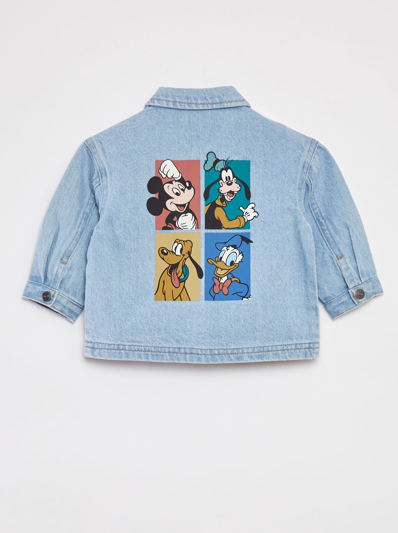 Chaqueta vaquera con estampado 'Disney' 'Mickey' AZUL Bebé