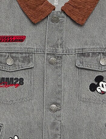 Chaqueta vaquera 'Disney' 'Mickey' de manga larga