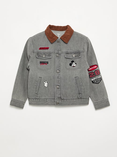 Chaqueta vaquera 'Disney' 'Mickey' de manga larga - Kiabi