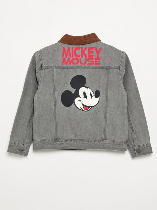 Chaqueta vaquera 'Disney' 'Mickey' de manga larga - Kiabi
