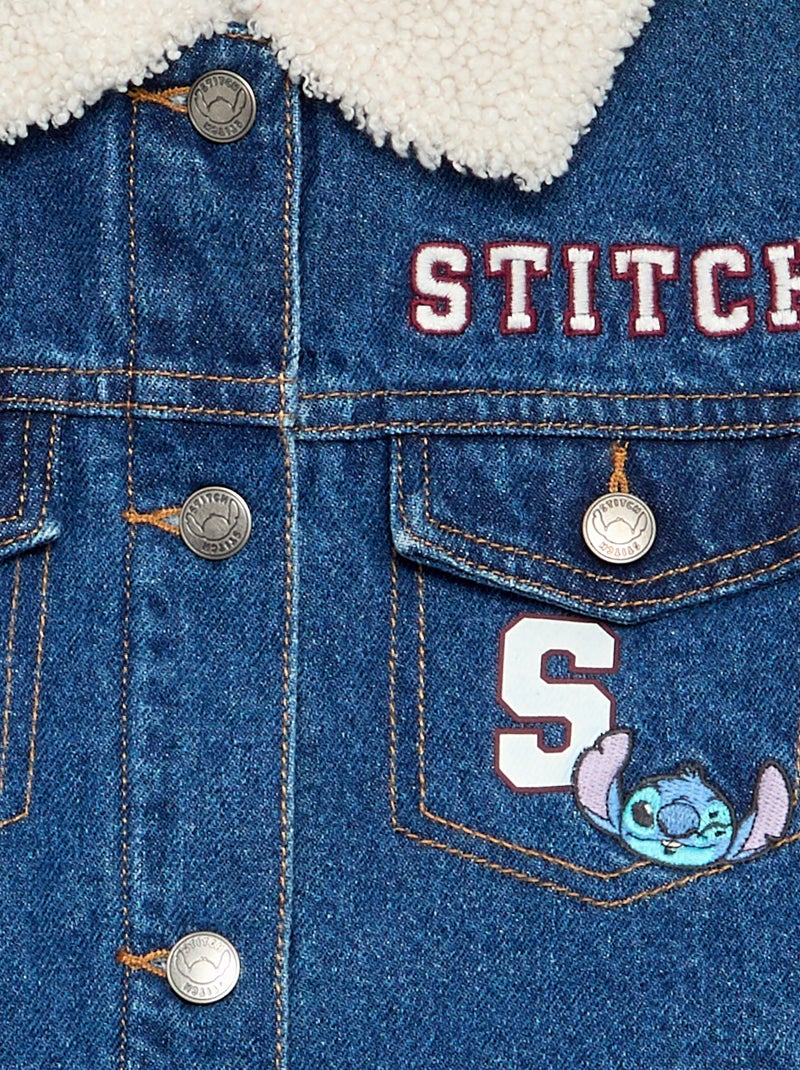 Chaqueta Vaquera \'Disney\' \'Stitch\' Azul - Kiabi