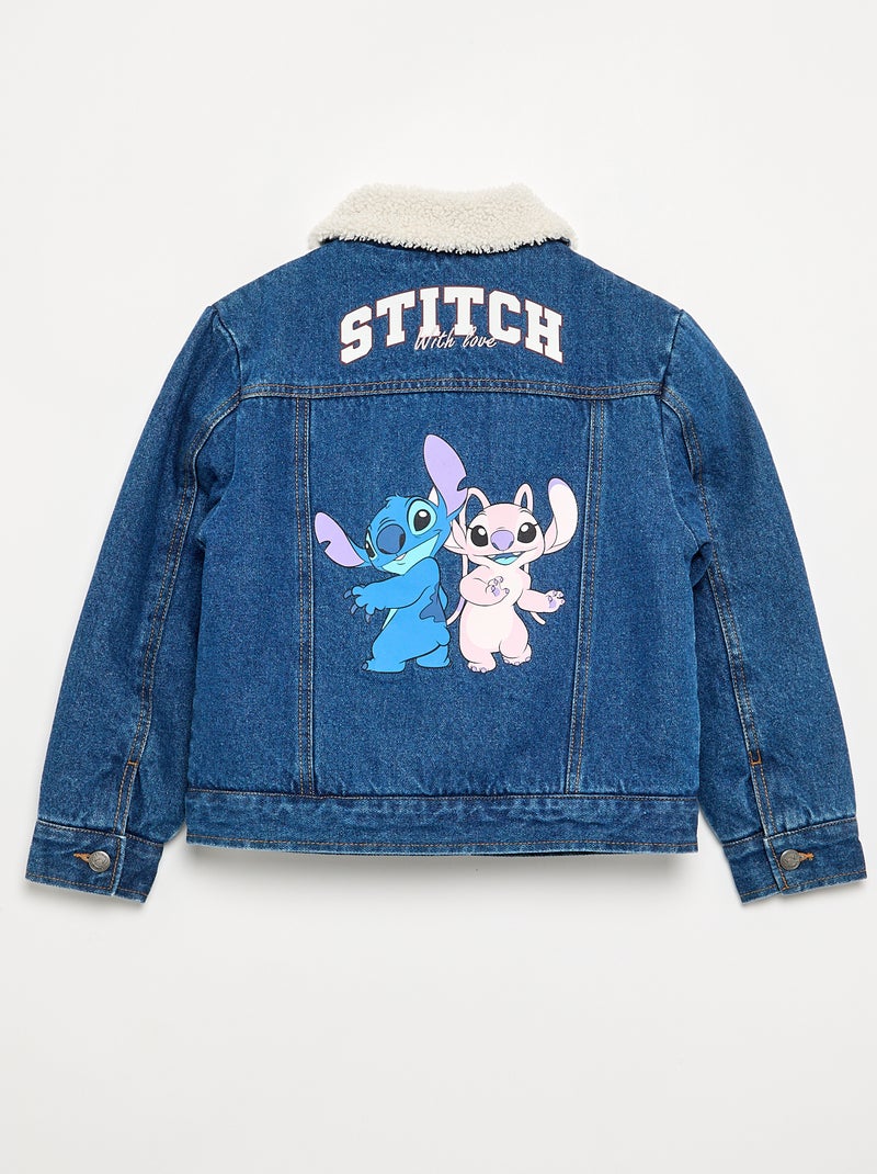 Chaqueta Vaquera \'Disney\' \'Stitch\' Azul - Kiabi