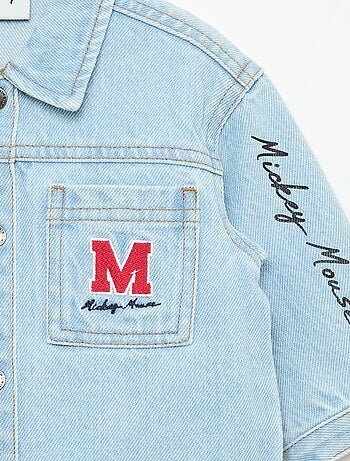 Chaqueta vaquera estampada 'Disney'