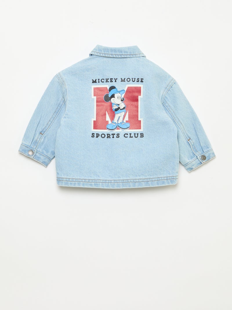 Chaqueta vaquera estampada 'Disney' Azul - Kiabi