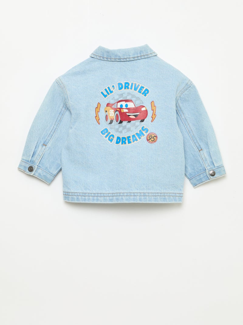 Chaqueta vaquera estampada 'Disney' Azul - Kiabi