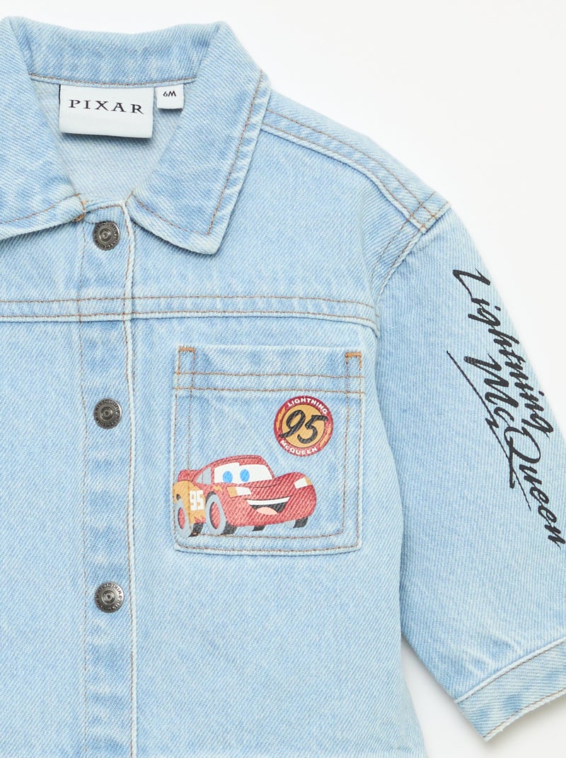 Chaqueta vaquera estampada 'Disney' Azul - Kiabi