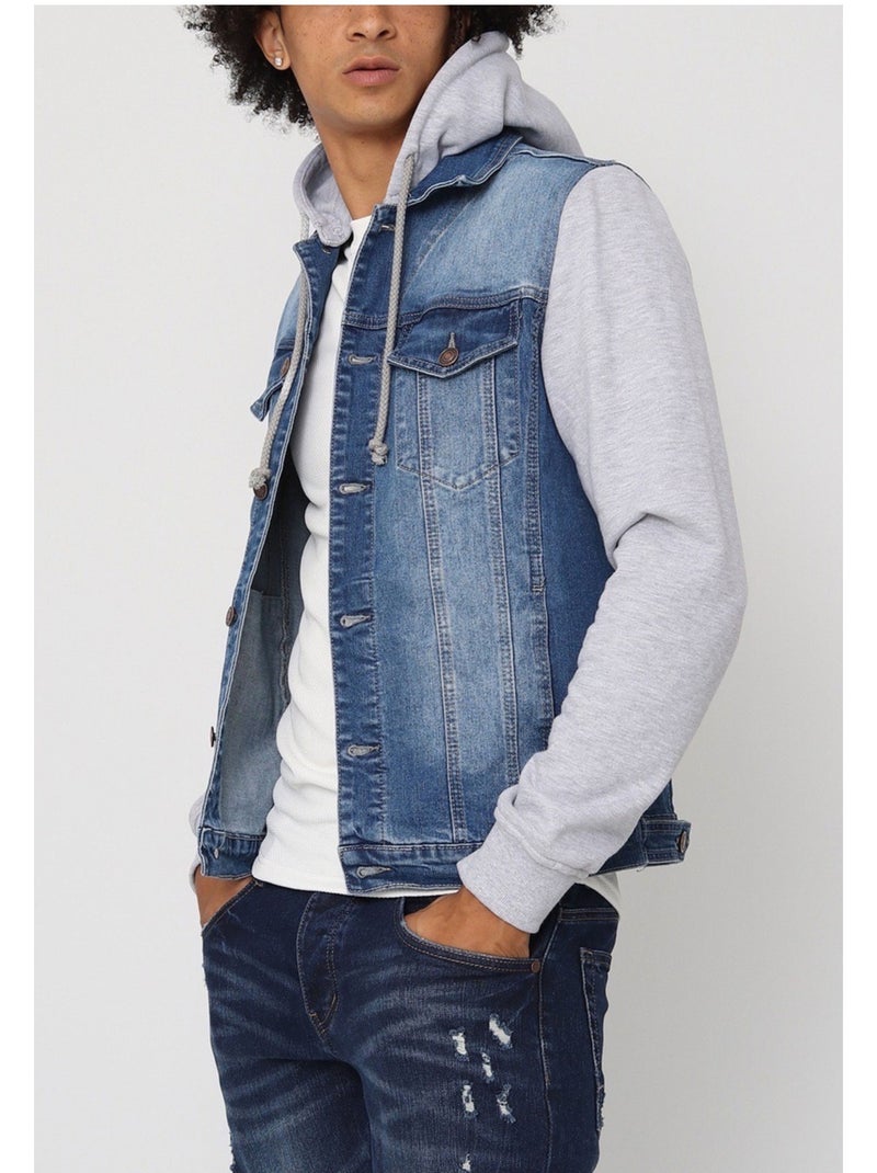 Chaqueta vaquera Kebello Azul cielo - Kiabi