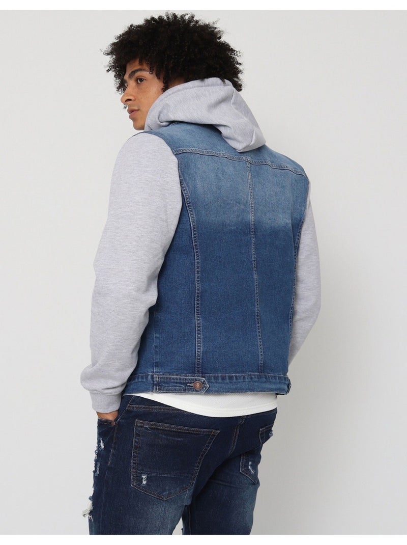 Chaqueta vaquera Kebello Azul cielo - Kiabi