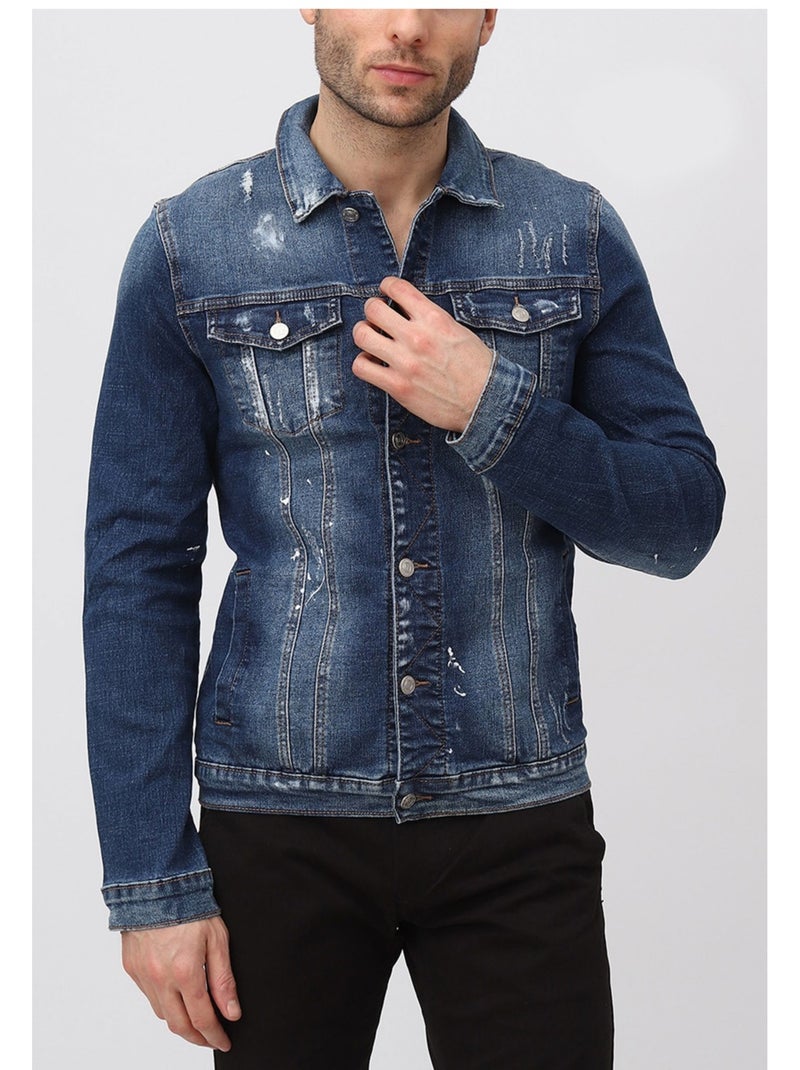 Chaqueta vaquera Kebello Azul - Kiabi