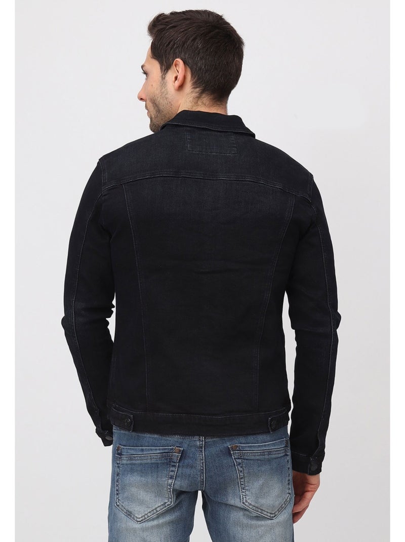 Chaqueta vaquera Kebello Azul marino - Kiabi