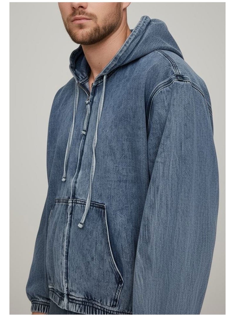 Chaqueta vaquera Kebello Azul - Kiabi