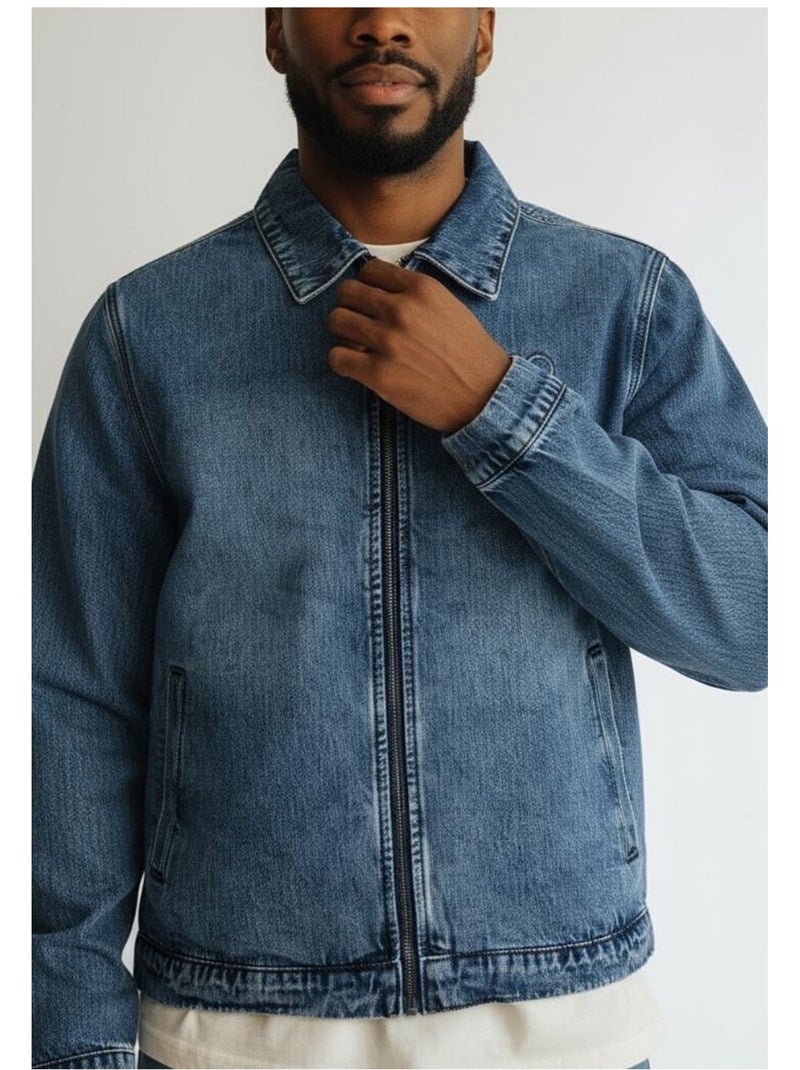 Chaqueta vaquera Kebello Azul - Kiabi
