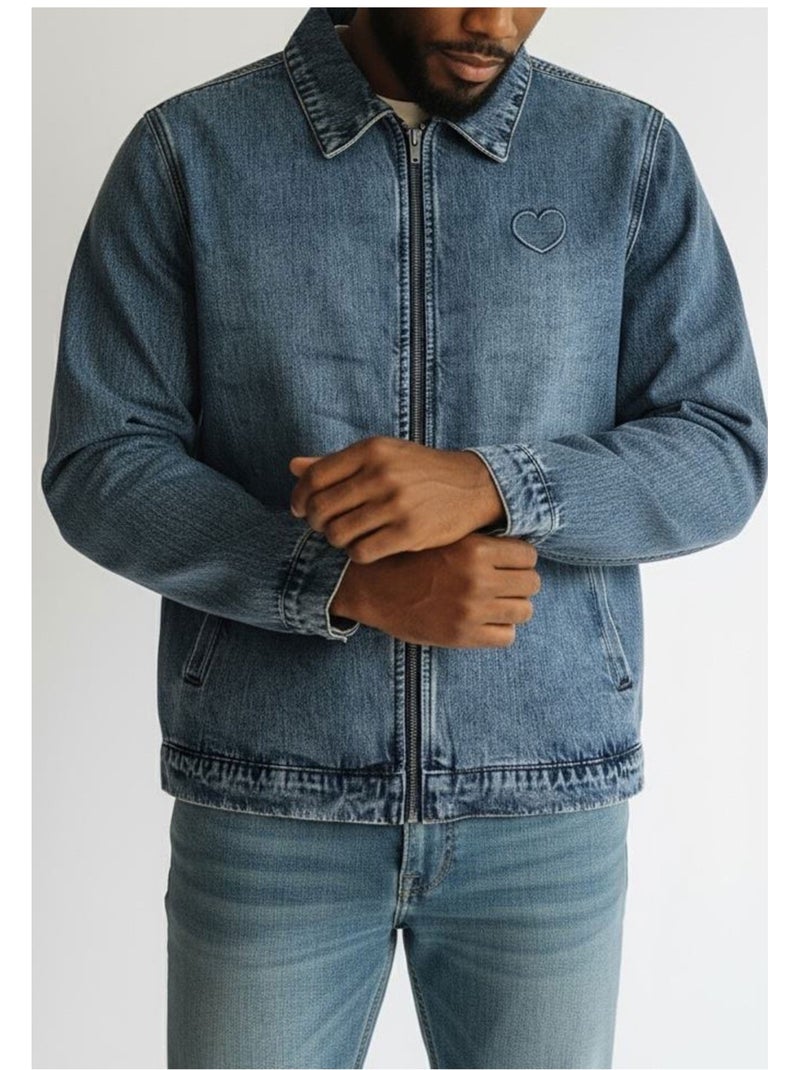 Chaqueta vaquera Kebello Azul - Kiabi