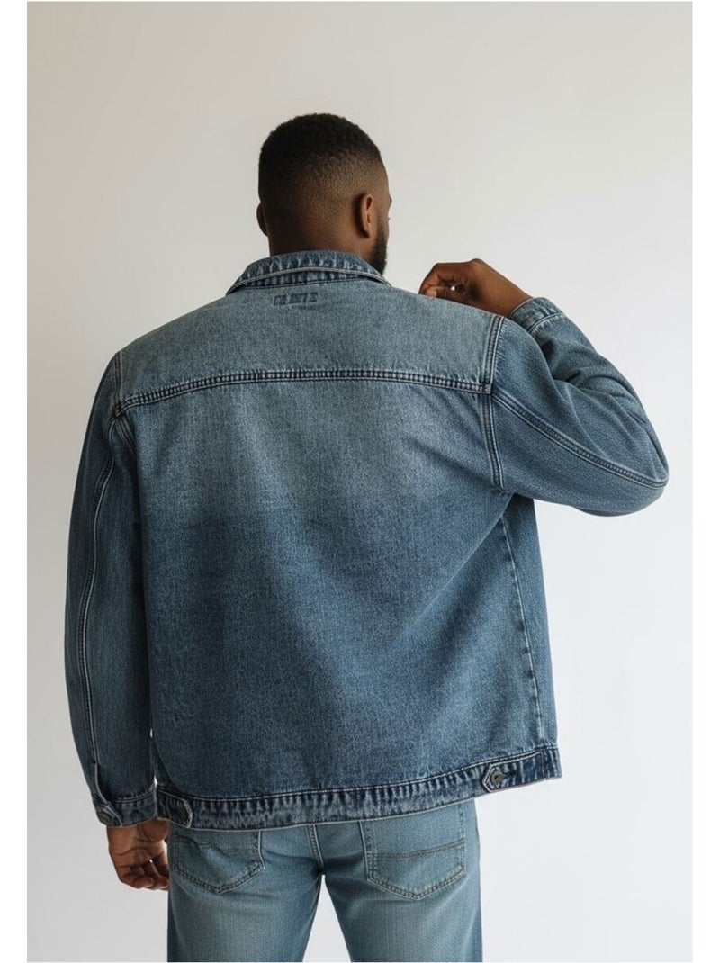 Chaqueta vaquera Kebello Azul - Kiabi