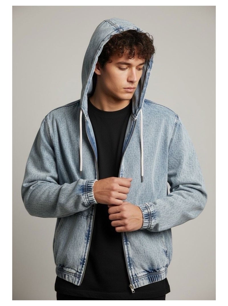 Chaqueta vaquera Kebello Azul - Kiabi