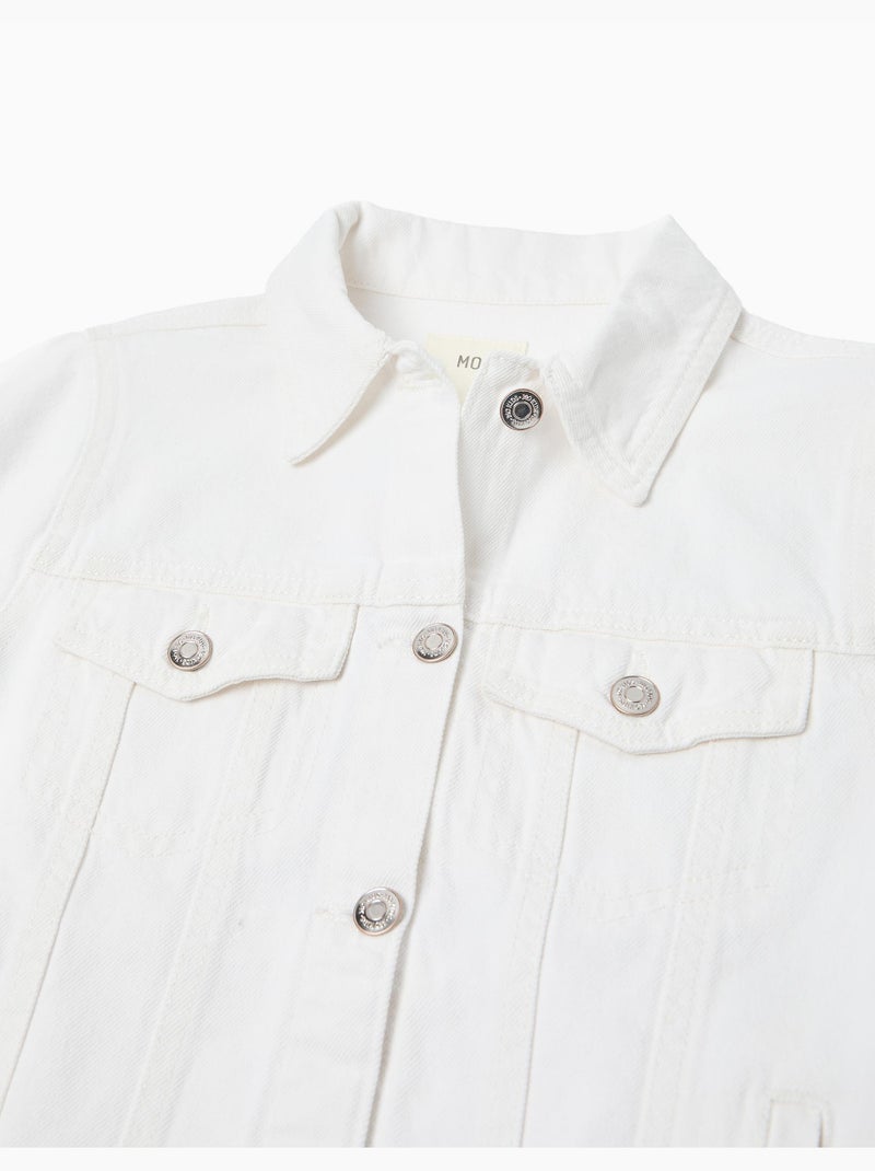 Chaqueta vaquera, MO Fashion Blanco - Kiabi