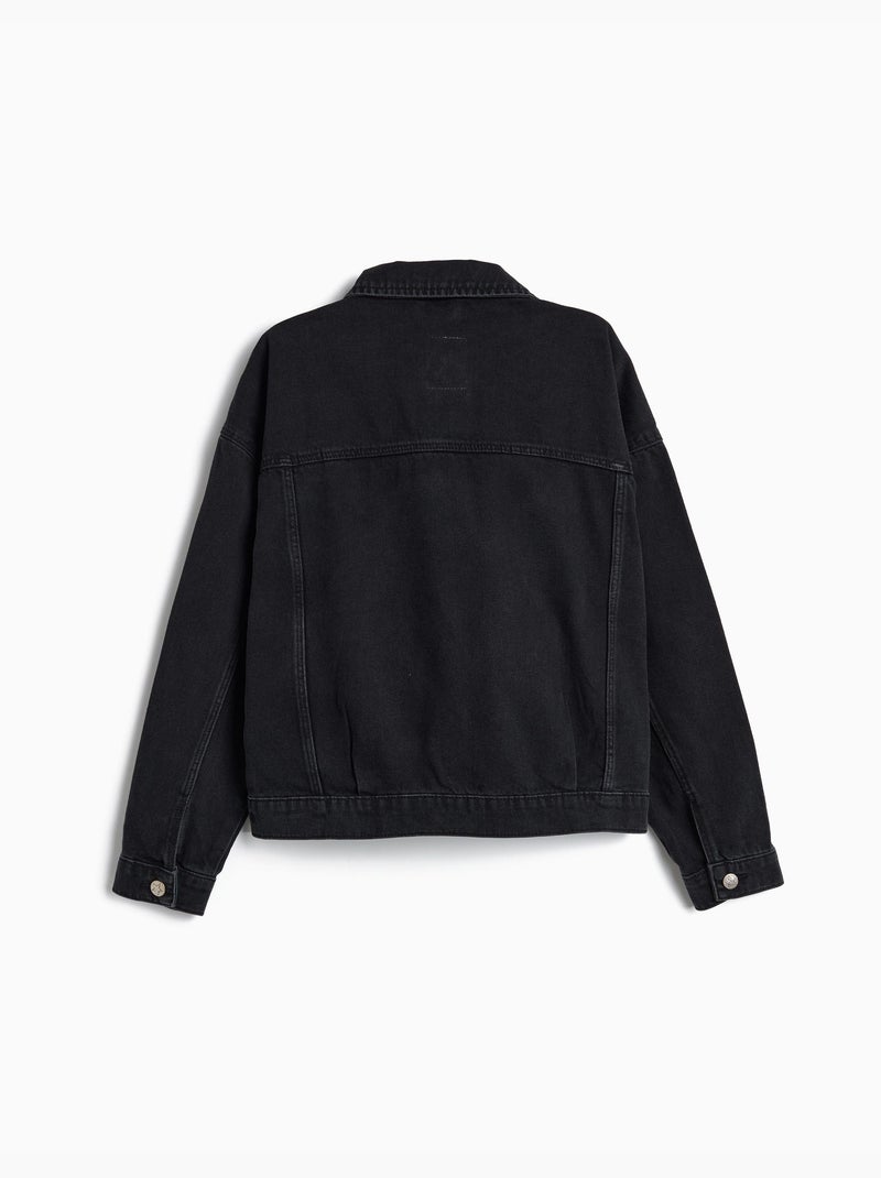 Chaqueta vaquera, mo fashion Negro - Kiabi