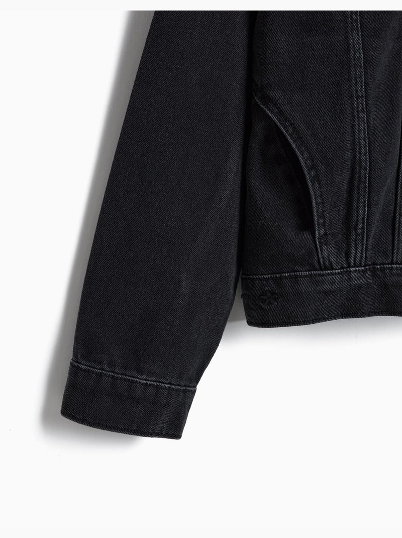 Chaqueta vaquera, mo fashion Negro - Kiabi