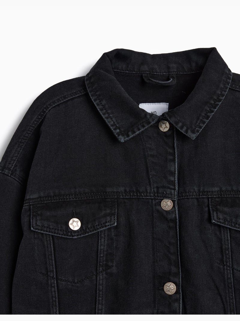 Chaqueta vaquera, mo fashion Negro - Kiabi