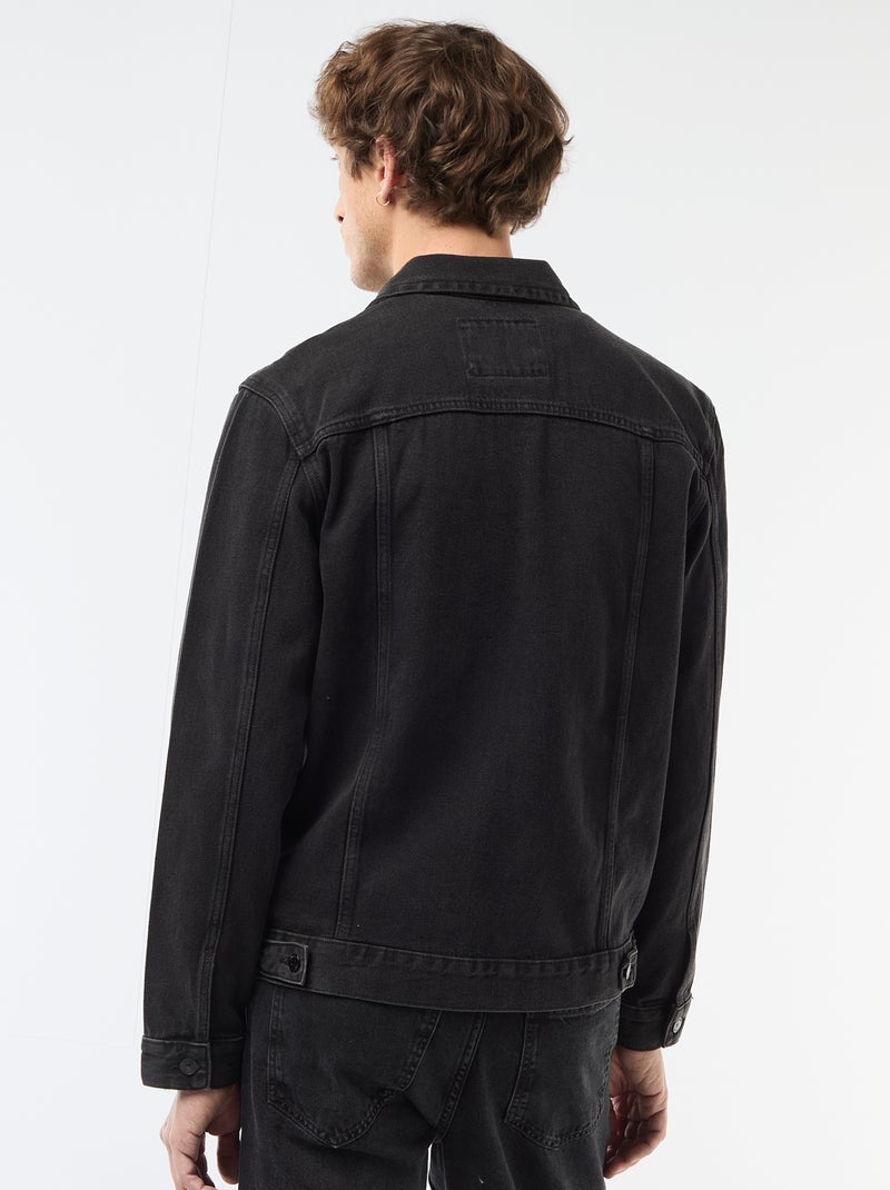 Chaqueta vaquera Negro - Kiabi