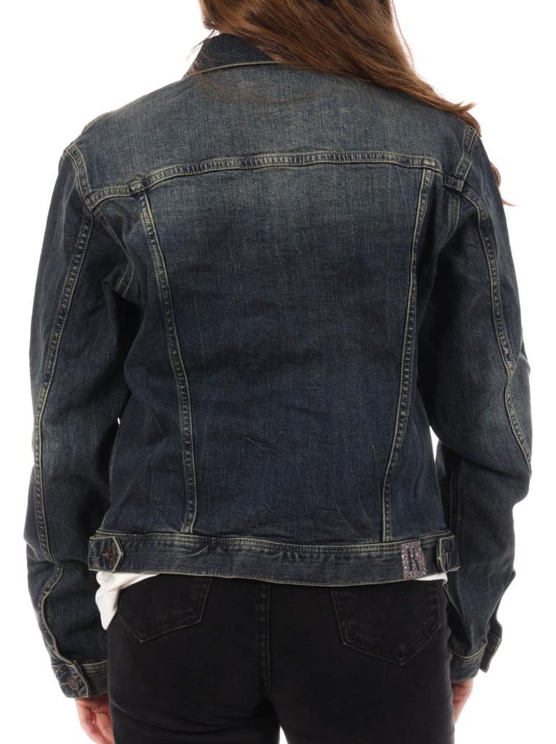 Chaqueta Vaquera para Mujer Kaporal Azul vaquero - Kiabi