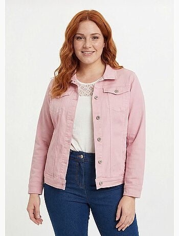 Chaqueta vaquera recta con botones - Afibel