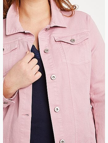 Chaqueta vaquera recta con botones - Afibel