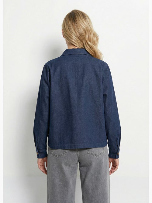 Chaqueta vaquera sin rematar, estilo ropa de trabajo - AFIBEL - Kiabi