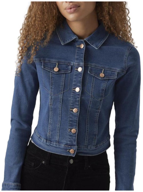 Chaqueta Vaquera Vero Moda para Mujer - Kiabi Chaqueta Vaquera Vero Moda para Mujer - Kiabi