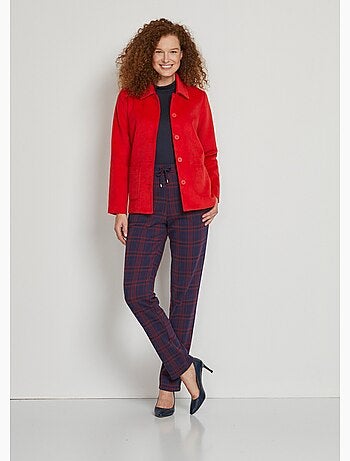 Chaqueta/abrigo en tejido liso o pata de gallo - AFIBEL