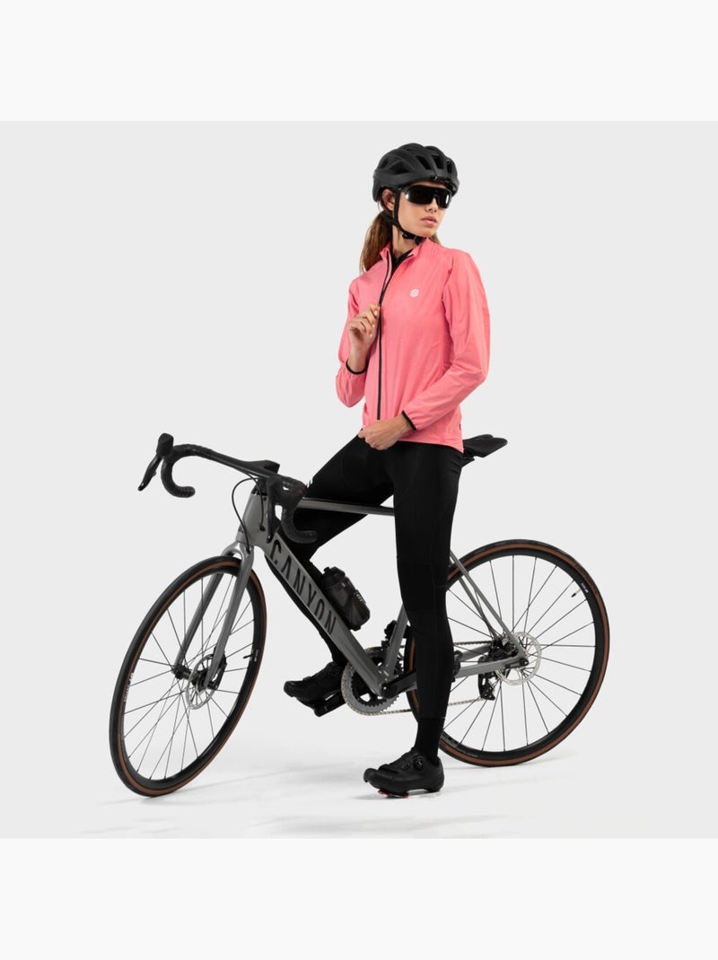 Chaquetas de lluvia ciclismo mujer ciclismo mujer j2 fauniera Coral - Kiabi