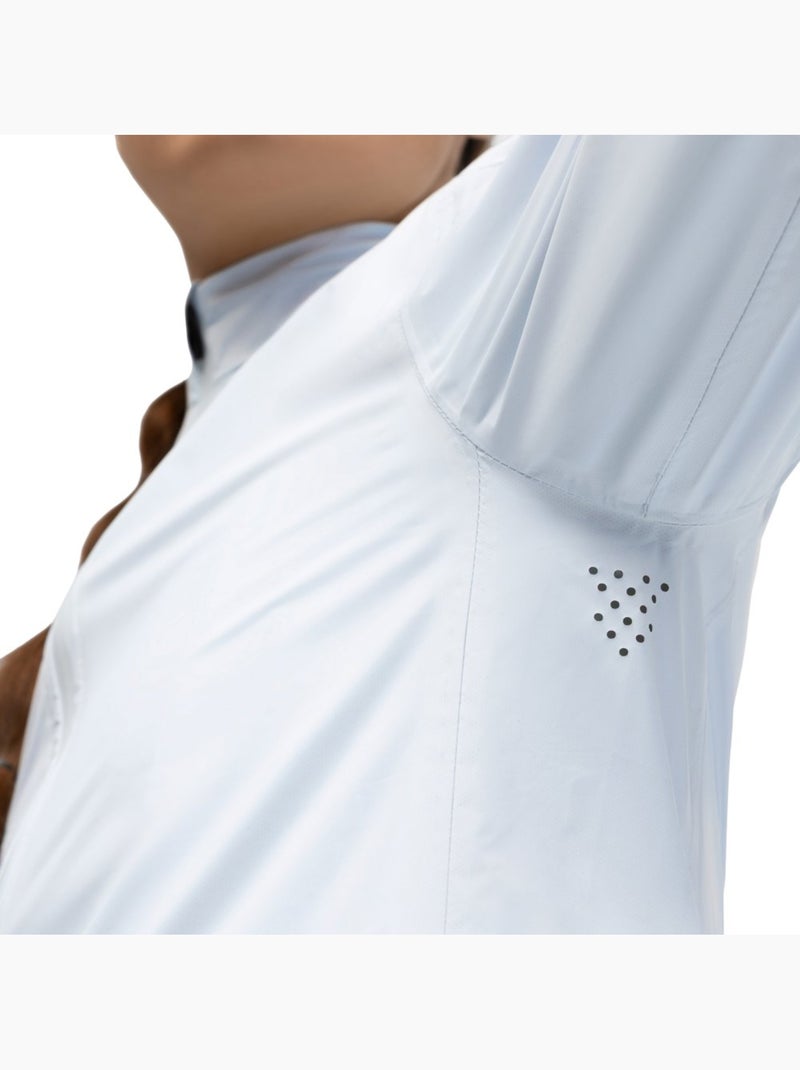 Chaquetas de lluvia ciclismo mujer ciclismo mujer j2-w zarza Azul - Kiabi
