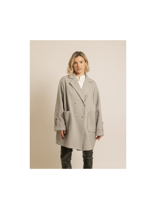 Chaquetón oversize UBLIAZA - Kiabi Chaquetón oversize UBLIAZA - Kiabi