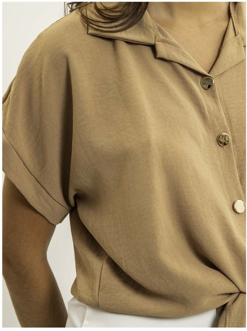 Chemisier anudado ORAGE - Kiabi