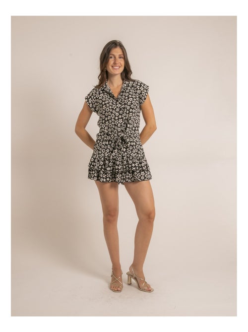 Chemisier estampado anudado OLBA - Kiabi