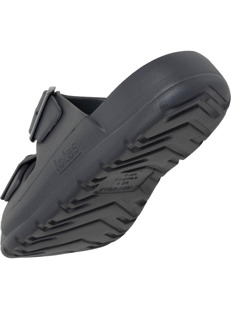 Chinenas Sandalias de doble tira, cómodas, suela ligera, sandalias de playa,  Isotoner Gris - Kiabi