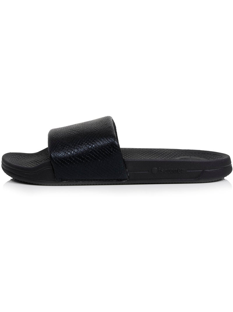Chinenas Suela cómoda y ligera, Sandalias de playa, Sandalias de piscina  Isotoner Negro Marrón - Kiabi